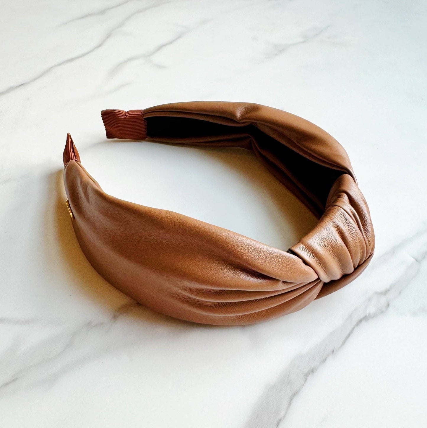 Leather Knotted Headband