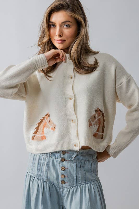 Equestrian Dream Cardigan