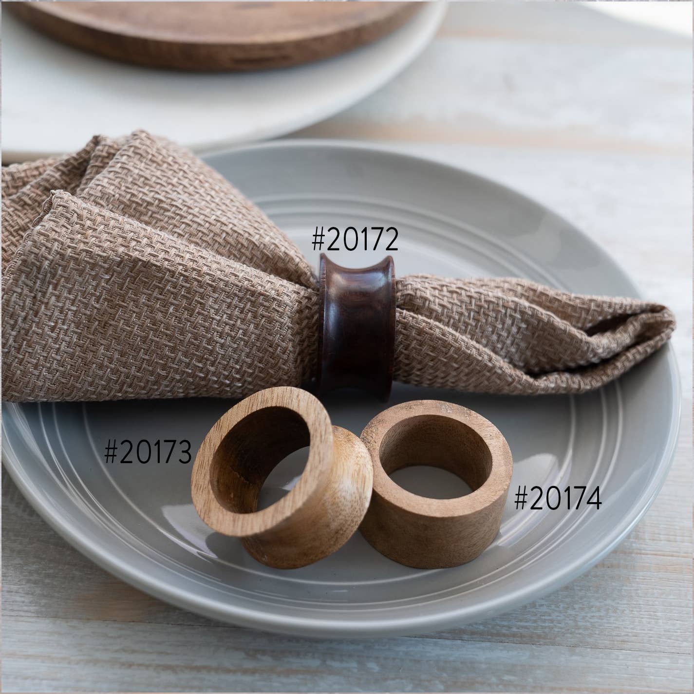 Mango Wood Napkin Ring