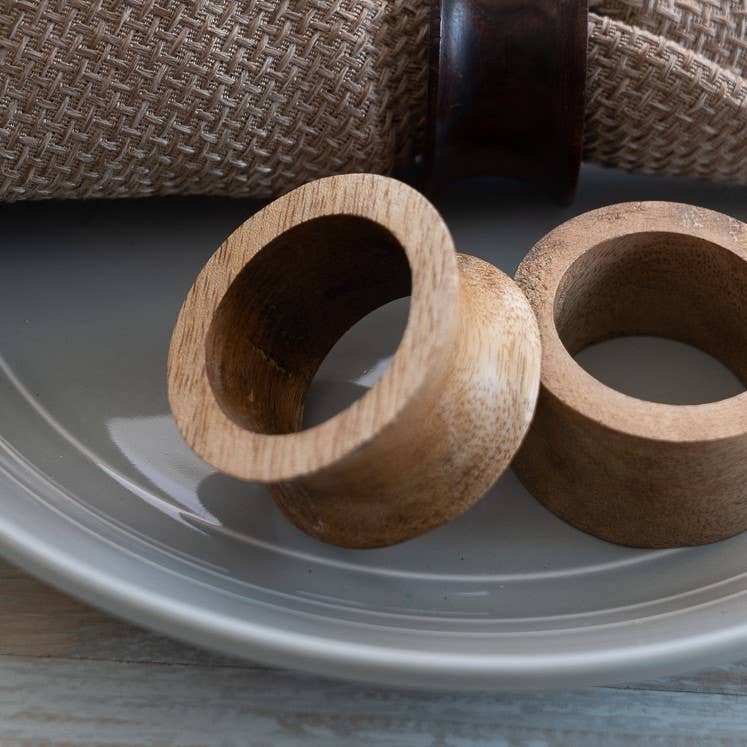 Mango Wood Napkin Ring