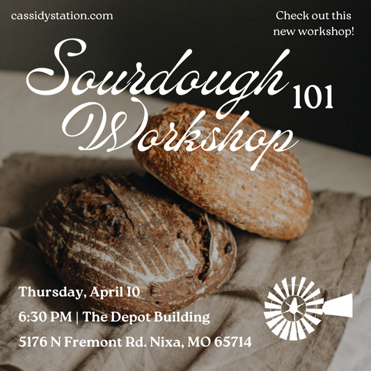 April 10th | Sourdough 101 Workshop