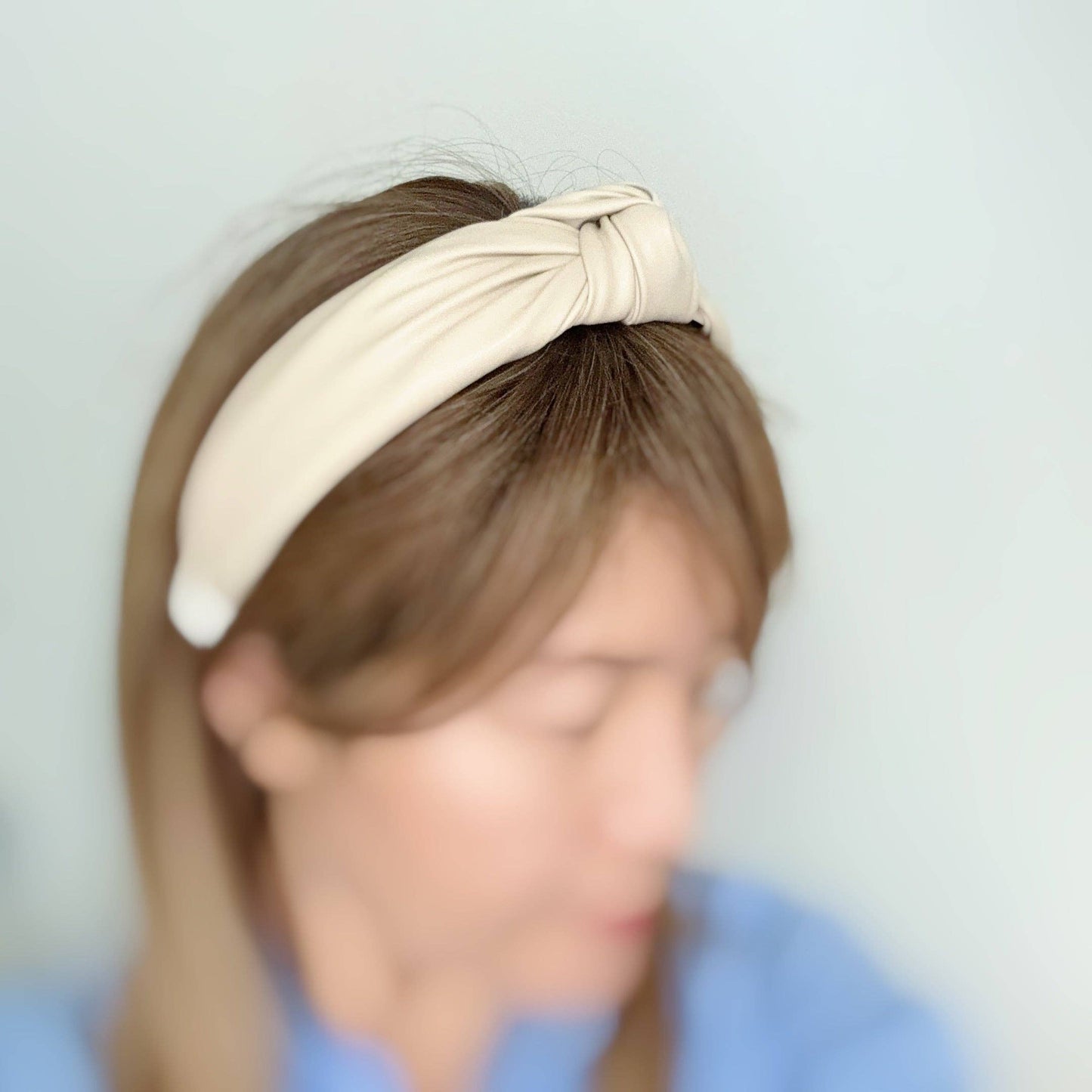 Leather Knotted Headband