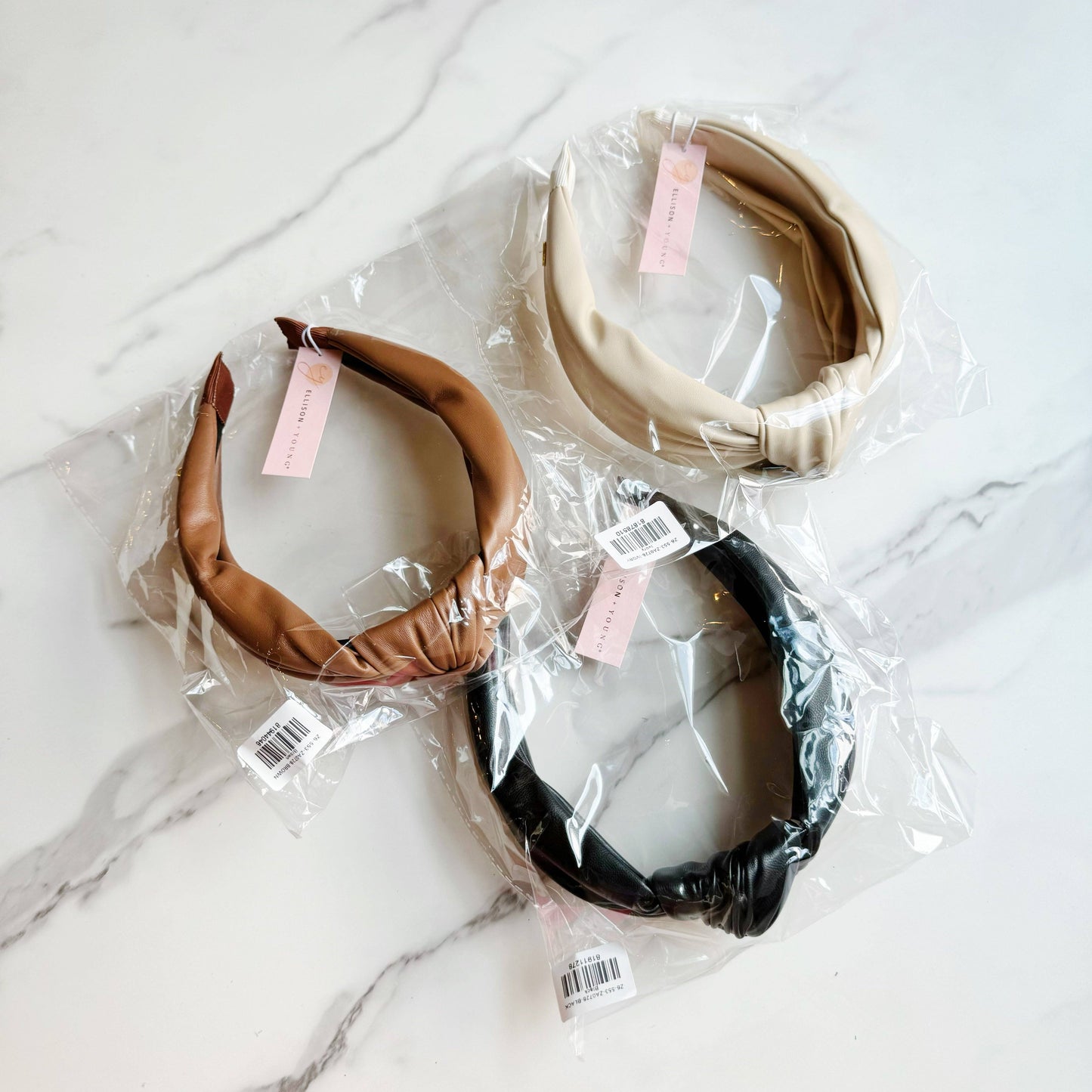 Leather Knotted Headband