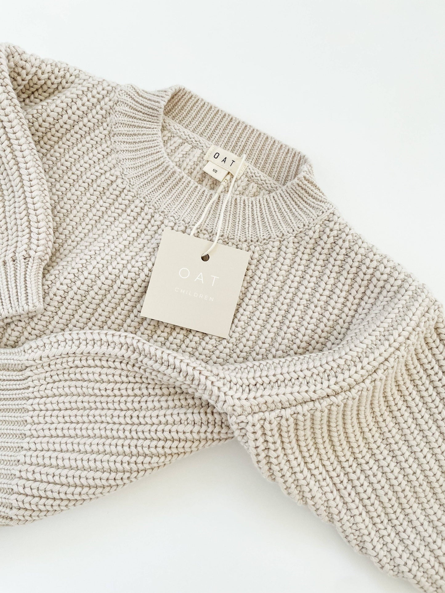 ‘Stone’ Chunky Knit Sweater