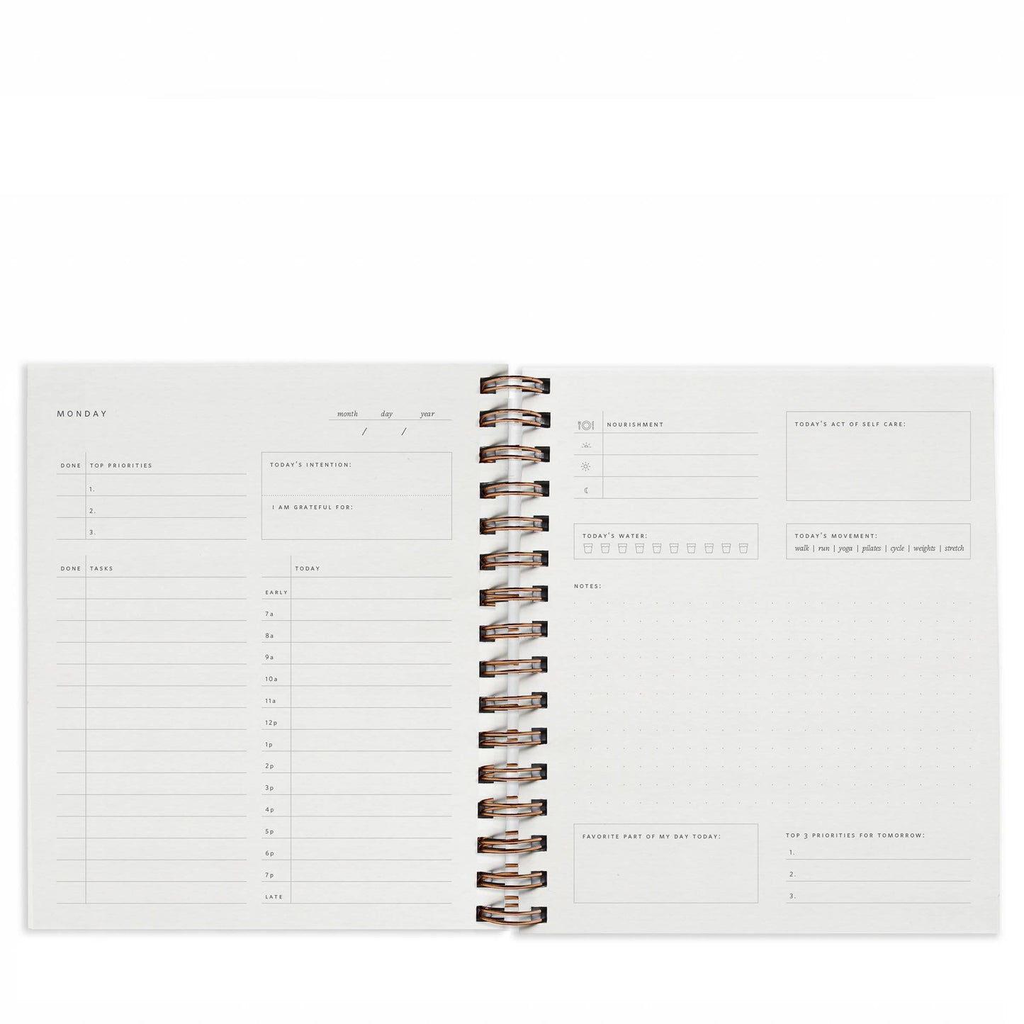 Quarterly Overview Planner