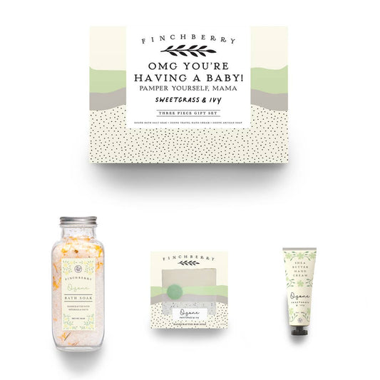 OMG You're Having A Baby 3-pc Baby Shower Gift Set for Moms