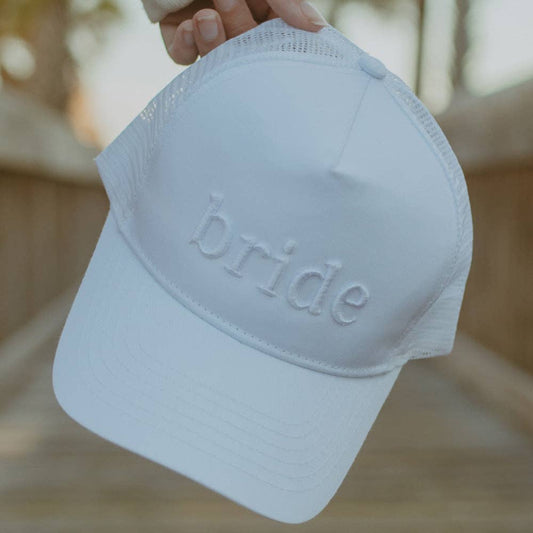 Bride Wholesale 3-D Embroidered Trucker Hat