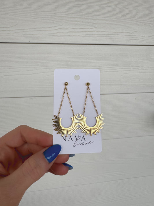 Sunburst Earrings