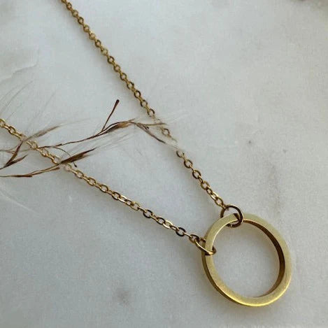 Open Circle Necklace