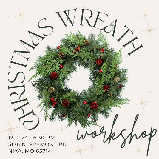 December 5th | Christmas Wreath Workshop