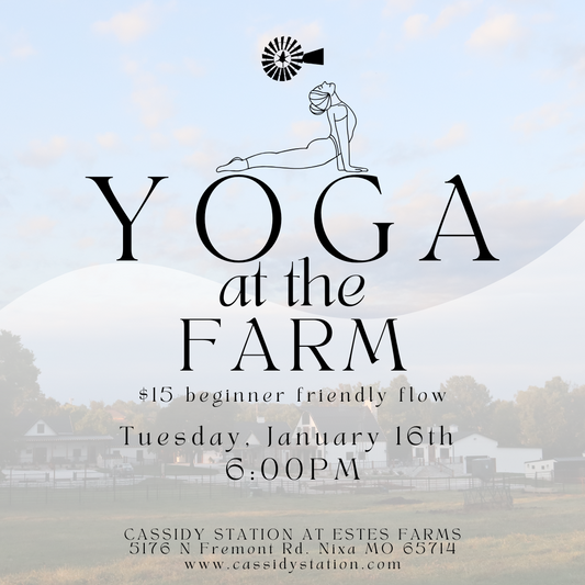 January 16th | Yoga on the Farm