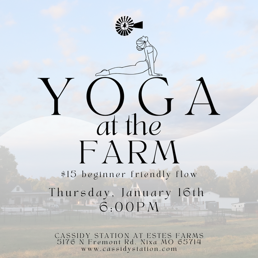 January 16th | Yoga on the Farm