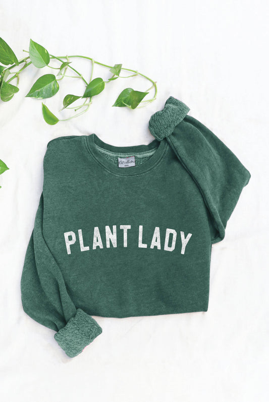 PLANT LADY Mineral Graphic Sweatshirt