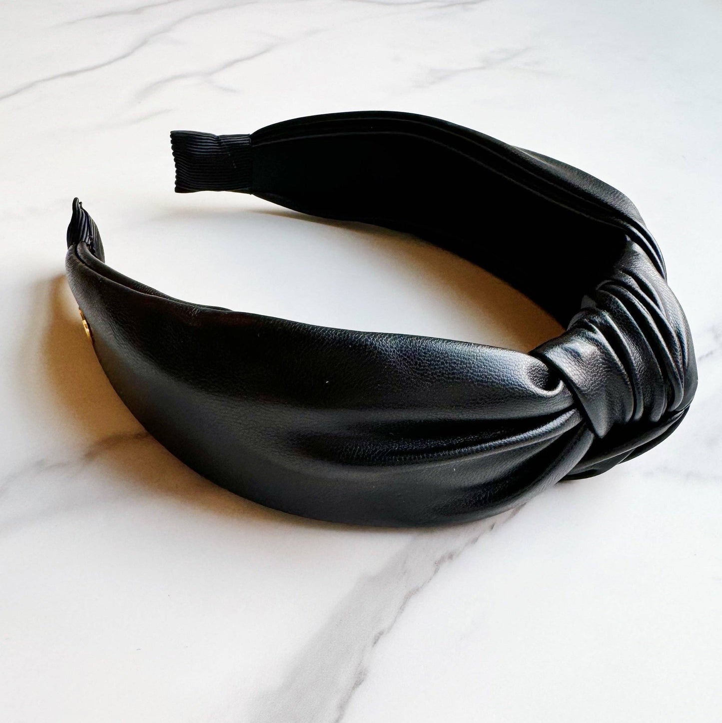 Leather Knotted Headband