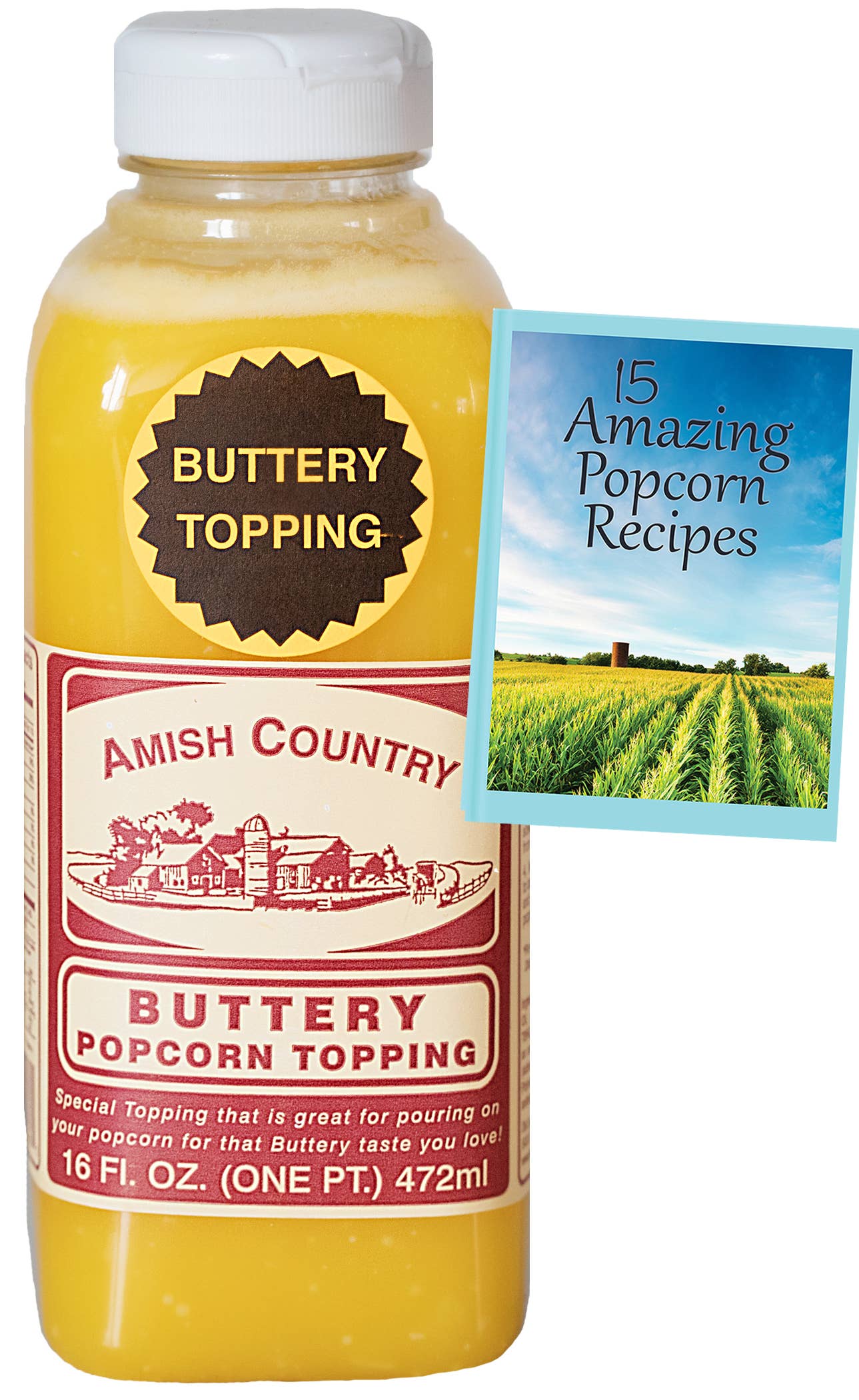 16oz Bottle of Buttery Topping