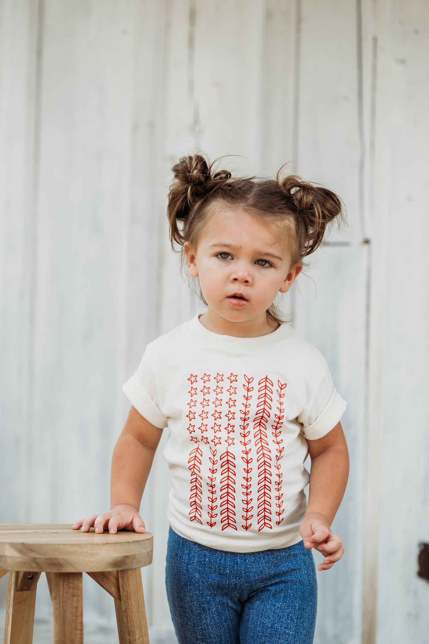 4th of July Nature Flag T shirt