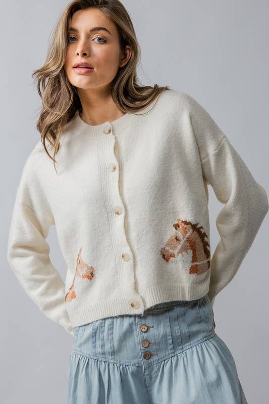 Equestrian Dream Cardigan