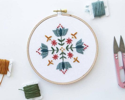 Mandala Embroidery Kit