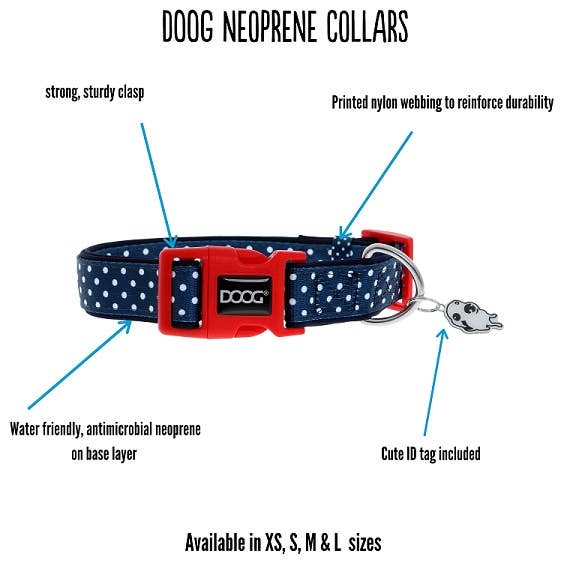 Neoprene Dog Collar - LASSIE