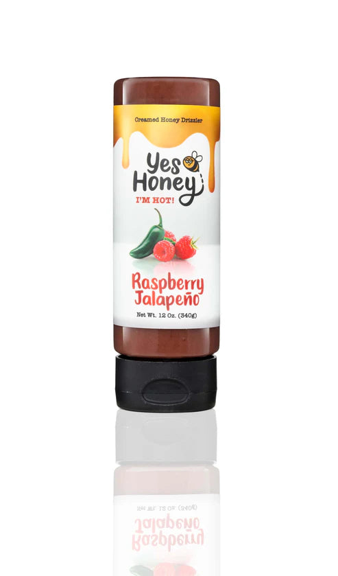 Yes Honey - Raspberry Jalepeno - Creamed Honey Drizzler