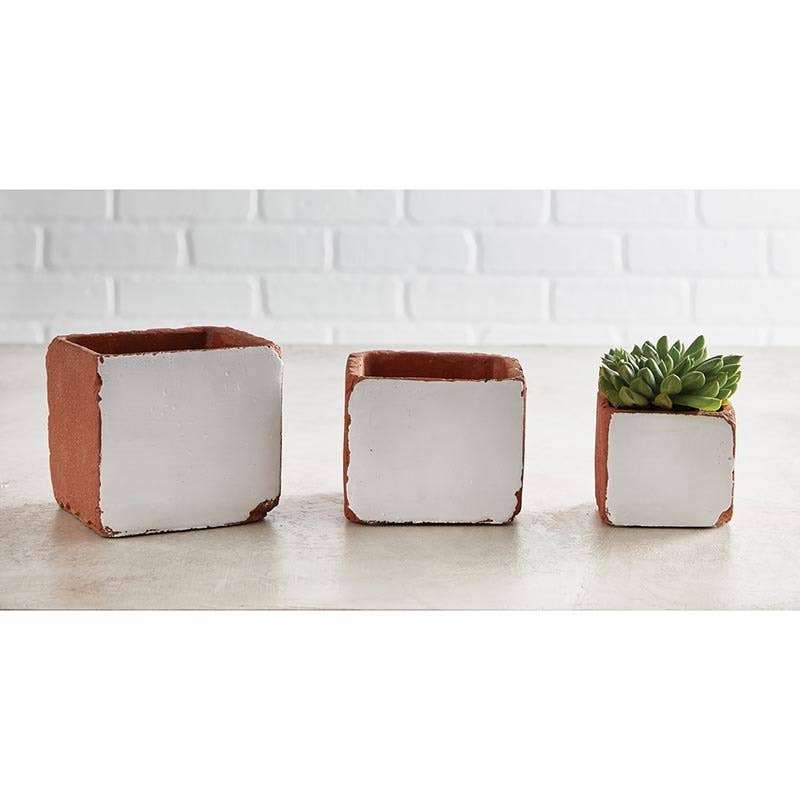 Square Brick Pot