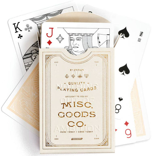 Ivory Playing Cards