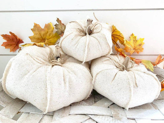 Natural Cotton Fabric Pumpkin