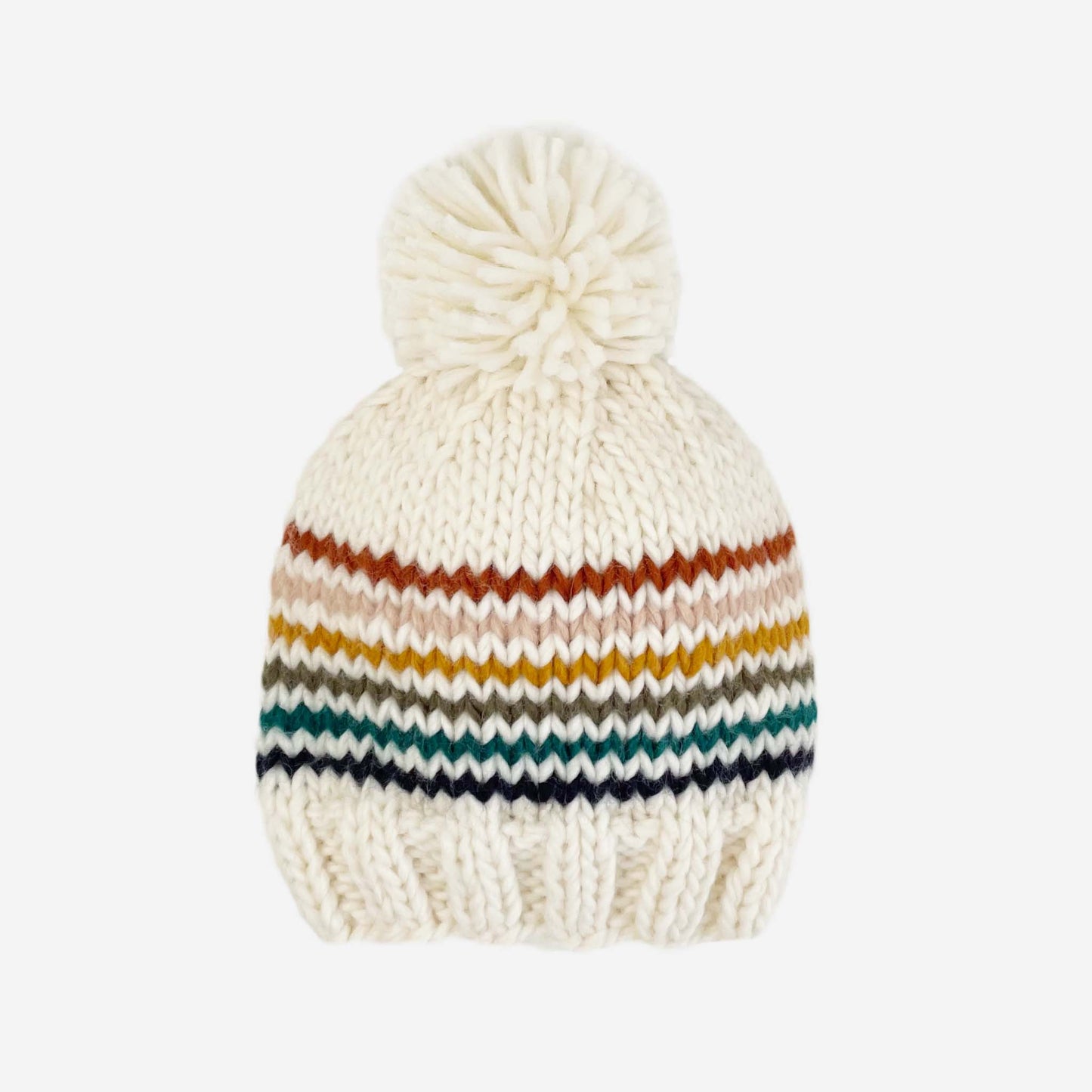 Stripe Hat, Retro | Hand Knit Kid & Baby
